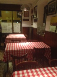 I tavoli dell'osteria
