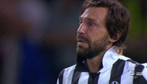 Il pianto di Pirlo